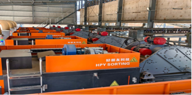 今年会Bikita重选厂光学选矿项目竣工投产